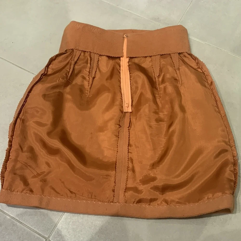 🌺MADE BY ME🤣VTG 90’ High Quality Cashmere /Wool Handmade Mini Skirt Set - Picture 10 of 10